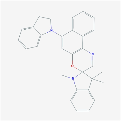 6'-(Indolin-1-yl)-1,3,3-trimethylspiro[indoline-2,3'-naphtho[2,1-b][1,4]oxazine]