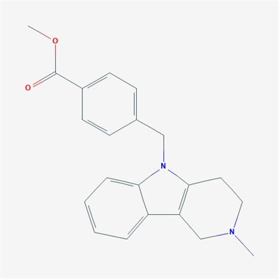 Methyl 4-((2-methyl-3,4-dihydro-1H-pyrido[4,3-b]indol-5(2H)-yl)methyl)benzoate