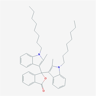 3,3-Bis(2-methyl-1-octyl-1H-indol-3-yl)isobenzofuran-1(3H)-one