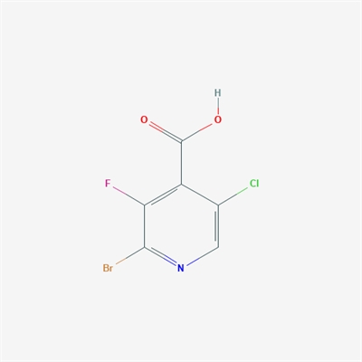 2-Bromo-5-chloro-3-fluoroisonicotinic acid