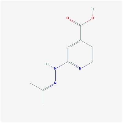 2-(2-(Propan-2-ylidene)hydrazinyl)isonicotinic acid