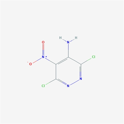 3,6-Dichloro-5-nitropyridazin-4-amine