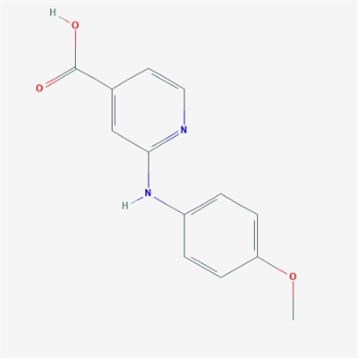 2-((4-Methoxyphenyl)amino)isonicotinic acid