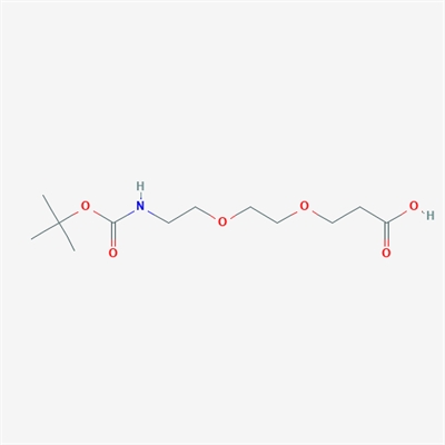 T-Boc-N-amido-PEG2-acid