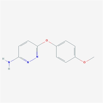 6-(4-Methoxyphenoxy)pyridazin-3-amine