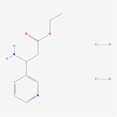 Ethyl 3-amino-3-(pyridin-3-yl)propanoate dihydrochloride