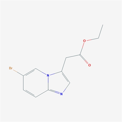 Ethyl 2-(6-bromoimidazo[1,2-a]pyridin-3-yl)acetate