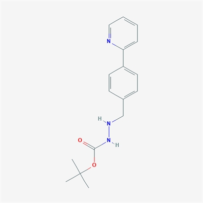 tert-Butyl 2-(4-(pyridin-2-yl)benzyl)hydrazinecarboxylate