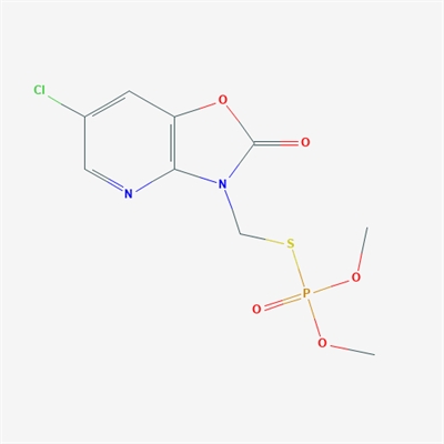 S-((6-Chloro-2-oxooxazolo[4,5-b]pyridin-3(2H)-yl)methyl) O,O-dimethyl phosphorothioate