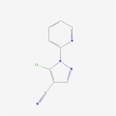 5-Chloro-1-(pyridin-2-yl)-1H-pyrazole-4-carbonitrile