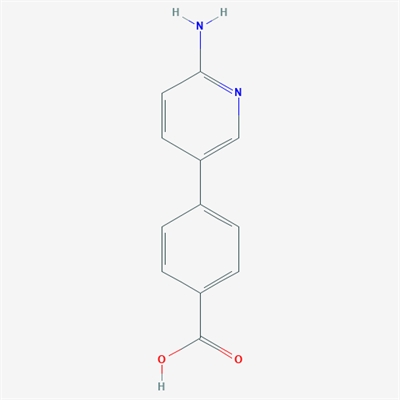 4-(6-Aminopyridin-3-yl)benzoic acid