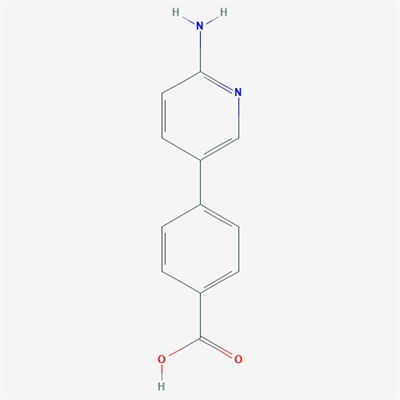 4-(6-Aminopyridin-3-yl)benzoic acid