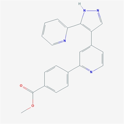 Methyl 4-(4-(3-(pyridin-2-yl)-1H-pyrazol-4-yl)pyridin-2-yl)benzoate
