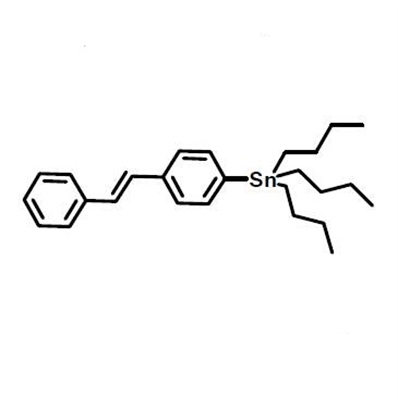 Tributyl(4-phenylethenyl)phenyl stannane;Tributyl(4-styryl)phenyl stannane