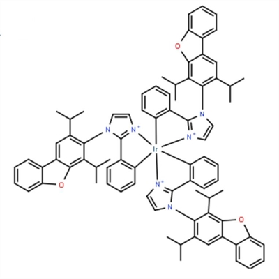 Tris[1-(2,4-diisopropyldibenzo[b,d]furan-3-yl)-2-phenyl-1h-imidazole] iridium(III)