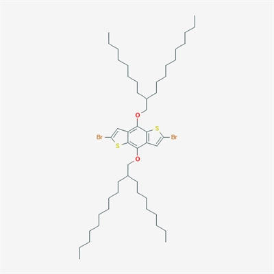 2,6-Dibromo-4,8-bis-(2-octyl-dodecyloxy)-1,5-dithia-s-indacene
