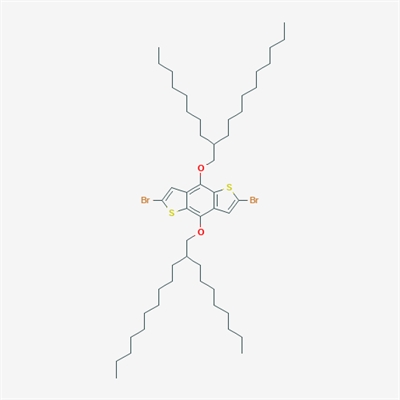 2,6-Dibromo-4,8-bis-(2-octyl-dodecyloxy)-1,5-dithia-s-indacene