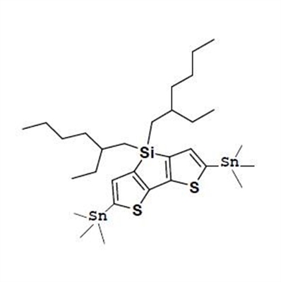 7-(2-Ethyl-hexyl)-7-(1-ethylpentyl)-2,5-bistrimethylstannanyl-7H-3,4-dithia-7-sila-cyclopenta[a]pentalene