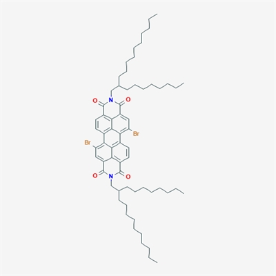 5,12-Dibromo-2,9-bis(2-octyldodecyl)anthra[2,1,9-def:6,5,10-d'e'f']diisoquinoline-1,3,8,10(2H,9H)-tetraone