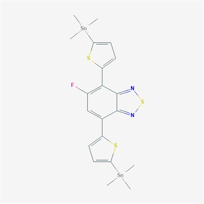 5-Fluoro-4,7-bis(5-(trimethylstannyl)thiophen-2-yl)benzo[c][1,2,5]thiadiazole