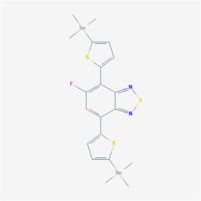 5-Fluoro-4,7-bis(5-(trimethylstannyl)thiophen-2-yl)benzo[c][1,2,5]thiadiazole