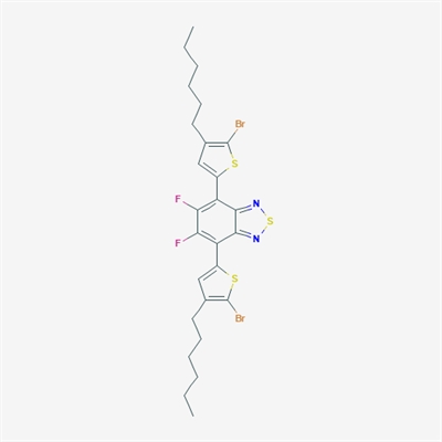 4,7-Bis(5-bromo-4-hexylthiophen-2-yl)-5,6-difluorobenzo[c][1,2,5]thiadiazole