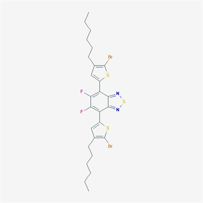 4,7-Bis(5-bromo-4-hexylthiophen-2-yl)-5,6-difluorobenzo[c][1,2,5]thiadiazole