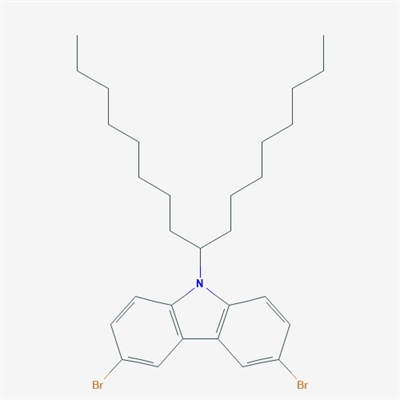 3,6-Dibromo-9-heptadecan-9-ylcarbazole