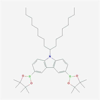 3,6-Bis(4,4,5,5-tetramethyl-1,3,2-dioxaborolane-2-yl)-9-(1-octylnonyl)-9H-carbazole