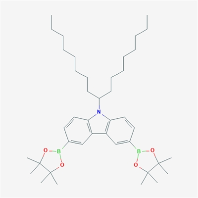 3,6-Bis(4,4,5,5-tetramethyl-1,3,2-dioxaborolane-2-yl)-9-(1-octylnonyl)-9H-carbazole