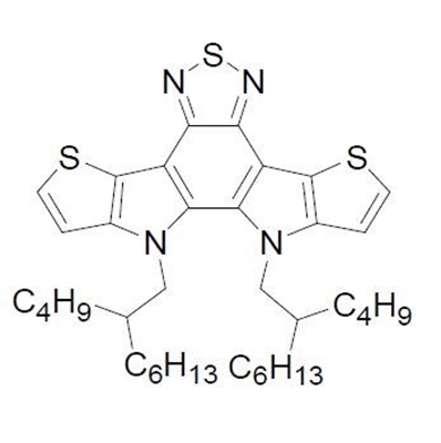 10,11-Bis(2-butyloctyl)-10,11-dihydro-[1,2,5]thiadiazolo[3,4-e]thieno[2',3':4,5]pyrrolo[3,2-g]thieno[3,2-b]indole