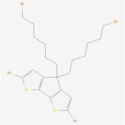 2,6-Dibromo-4,4-bis(6-bromohexyl)-4H-cyclopenta[2,1-b:3,4-b']dithiophene