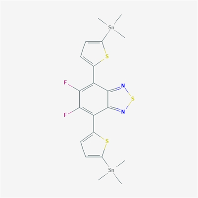 2,1,3-Benzothiadiazole, 5,6-difluoro-4,7-bis[5-(trimethylstannyl)-2-thienyl]-