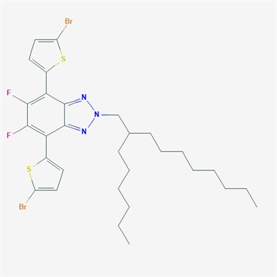 4,7-Bis(5-bromothiophen-2-yl)-5,6-difluoro-2-(2-hexyldecyl)benzotriazole