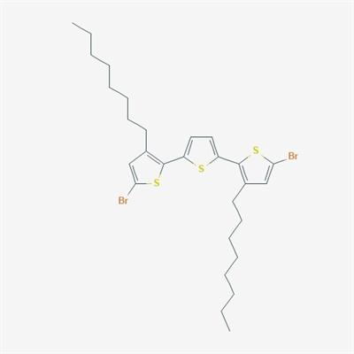 5-Bromo-2-[5-(5-bromo-3-octylthiophen-2-yl)thiophen-2-yl]-3-octylthiophene