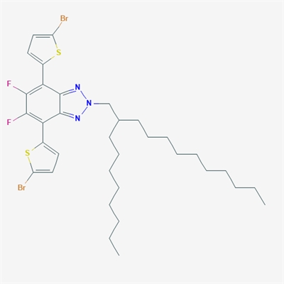 4,7-Bis(5-bromothiophen-2-yl)-5,6-difluoro-2-(2-octyldodecyl)benzotriazole