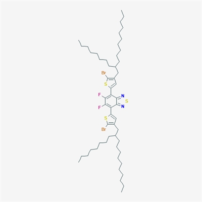 4,7-Bis[5-bromo-4-(2-octyldodecyl)thiophen-2-yl]-5,6-difluoro-2,1,3-benzothiadiazole