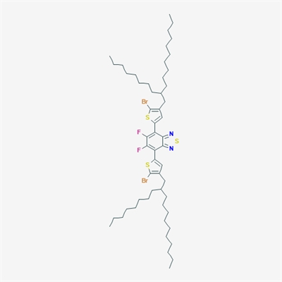 4,7-Bis[5-bromo-4-(2-octyldodecyl)thiophen-2-yl]-5,6-difluoro-2,1,3-benzothiadiazole