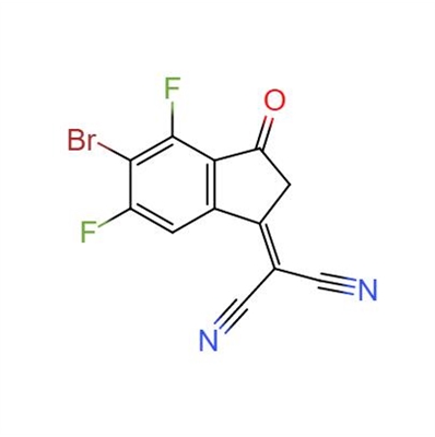 Propanedinitrile, 2-(5-bromo-4,6-difluoro-2,3-dihydro-3-oxo-1H-inden-1-ylidene)-