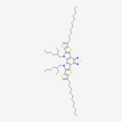 12,13-Bis(2-ethylhexyl)-3,9-diundecyl-12,13-dihydro-[1,2,5]thiadiazolo[3,4-e]thieno[2'',3'':4',5']thieno[2',3':4,5]pyrrolo[3,2-g]thieno[2',3':4,5]thieno[3,2-b]indole