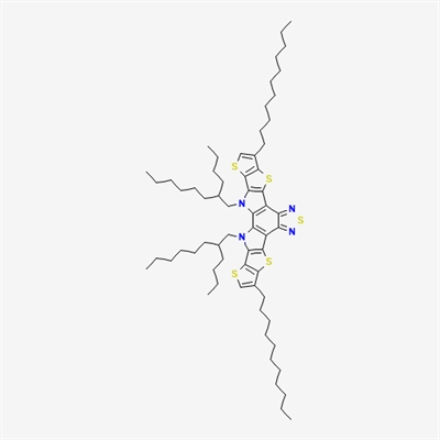 12,13-Bis(2-butyloctyl)-3,9-diundecyl-12,13-dihydro-[1,2,5]thiadiazolo[3,4-e]thieno[2'',3'':4',5']thieno[2',3':4,5]pyrrolo[3,2-g]thieno[2',3':4,5]thieno[3,2-b]indole