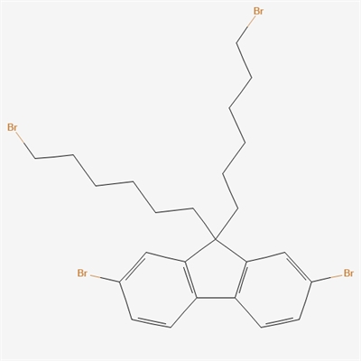 2,7-Dibromo-9,9-bis(6-bromohexyl)fluorene