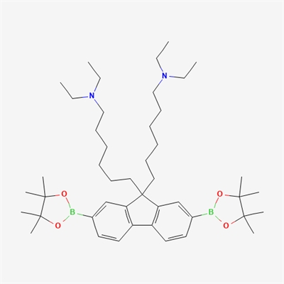 6,6'-[2,7-Bis(4,4,5,5-tetramethyl-1,3,2-dioxaborolane-2-yl)-9H-fluorene-9,9-diyl]bis(N,N-diethylhexane-1-amine)