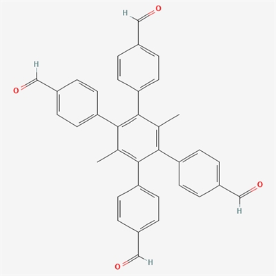 4',5'-bis(4-formylphenyl)-3',6'-dimethyl-[1,1':2',1''-terphenyl]-4,4''-dicarbaldehyde