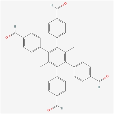 4',5'-bis(4-formylphenyl)-3',6'-dimethyl-[1,1':2',1''-terphenyl]-4,4''-dicarbaldehyde