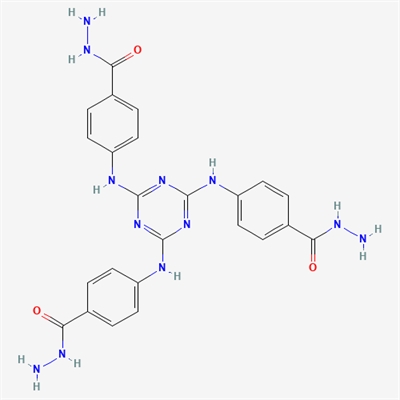 4,4',4''-(1,3,5-triazine-2,4,6-triyl)tris(azanediyl)tribenzohydrazide