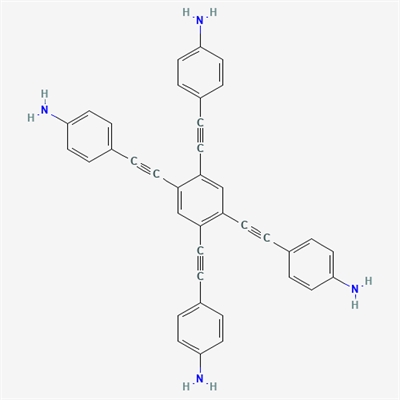 4,4',4'',4'''-(Benzene-1,2,4,5-tetrayltetrakis(ethyne-2,1-diyl))tetraaniline