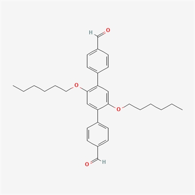 [[1,1':4',1''-TERPHENYL]-4,4''-DICARBOXALDEHYDE, 2',5'-BIS(HEXYLOXY)-]