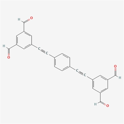 5,5'-(1,4-phenylenebis(ethyne-2,1-diyl))diisophthalaldehyde