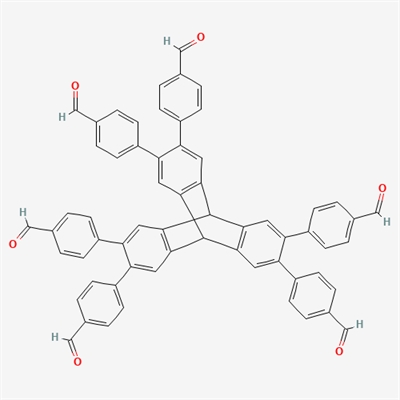 4,4',4'',4''',4'''',4'''''-(9,10-Dihydro-9,10-[1,2]benzenoanthracene-2,3,6,7,14,15-hexayl)hexabenzaldehyde